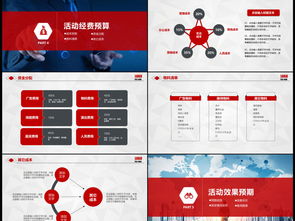 紅色大氣活動策劃與公關服務方案